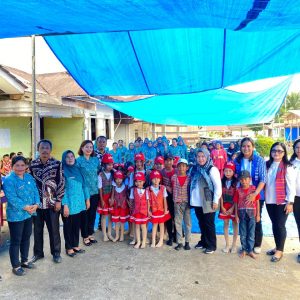 Pelaksanaan Monitoring dan Penyerahan Laporan Kategori Desa Binaan Tertib Administrasi, PAAREDI di Desa Cinta Damai